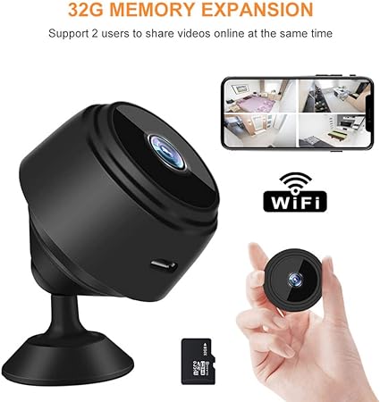 A9 Mini Wifi Camera 1080P HD + Recording and Night Vision ⭐⭐⭐⭐⭐