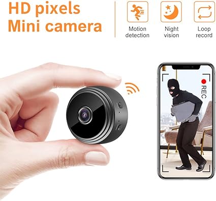 A9 Mini Wifi Camera 1080P HD + Recording and Night Vision ⭐⭐⭐⭐⭐