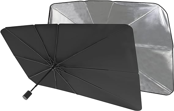 Car Windshield Sun Shade Foldable Umbrella (Premium Quality) ⭐⭐⭐⭐⭐