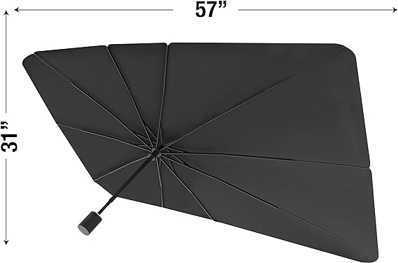 Car Windshield Sun Shade Foldable Umbrella (Premium Quality) ⭐⭐⭐⭐⭐